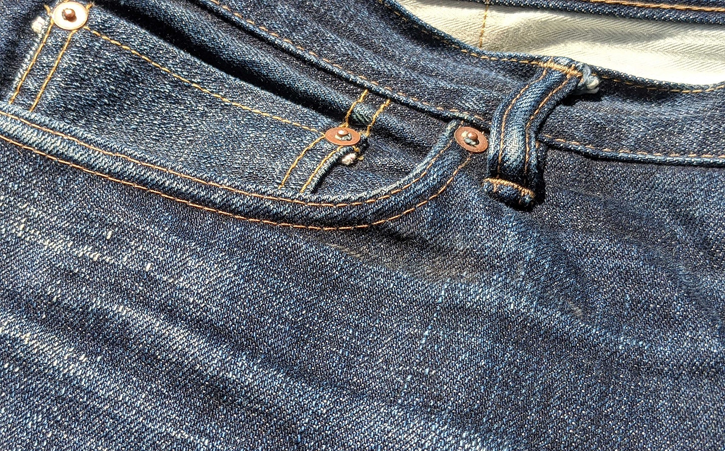 Drop Ibara Slim Rinse Denim