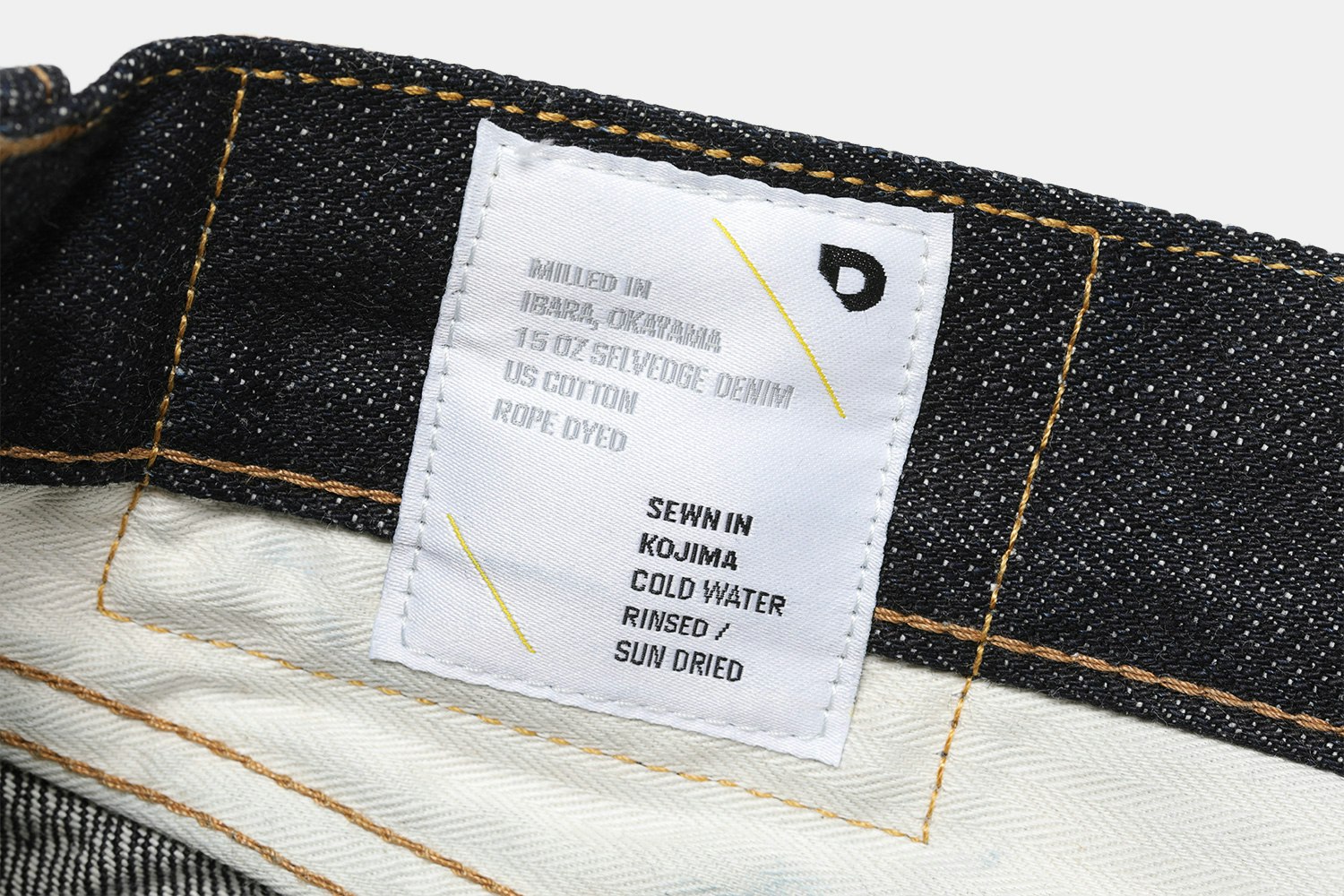 Drop Ibara Slim Rinse Denim