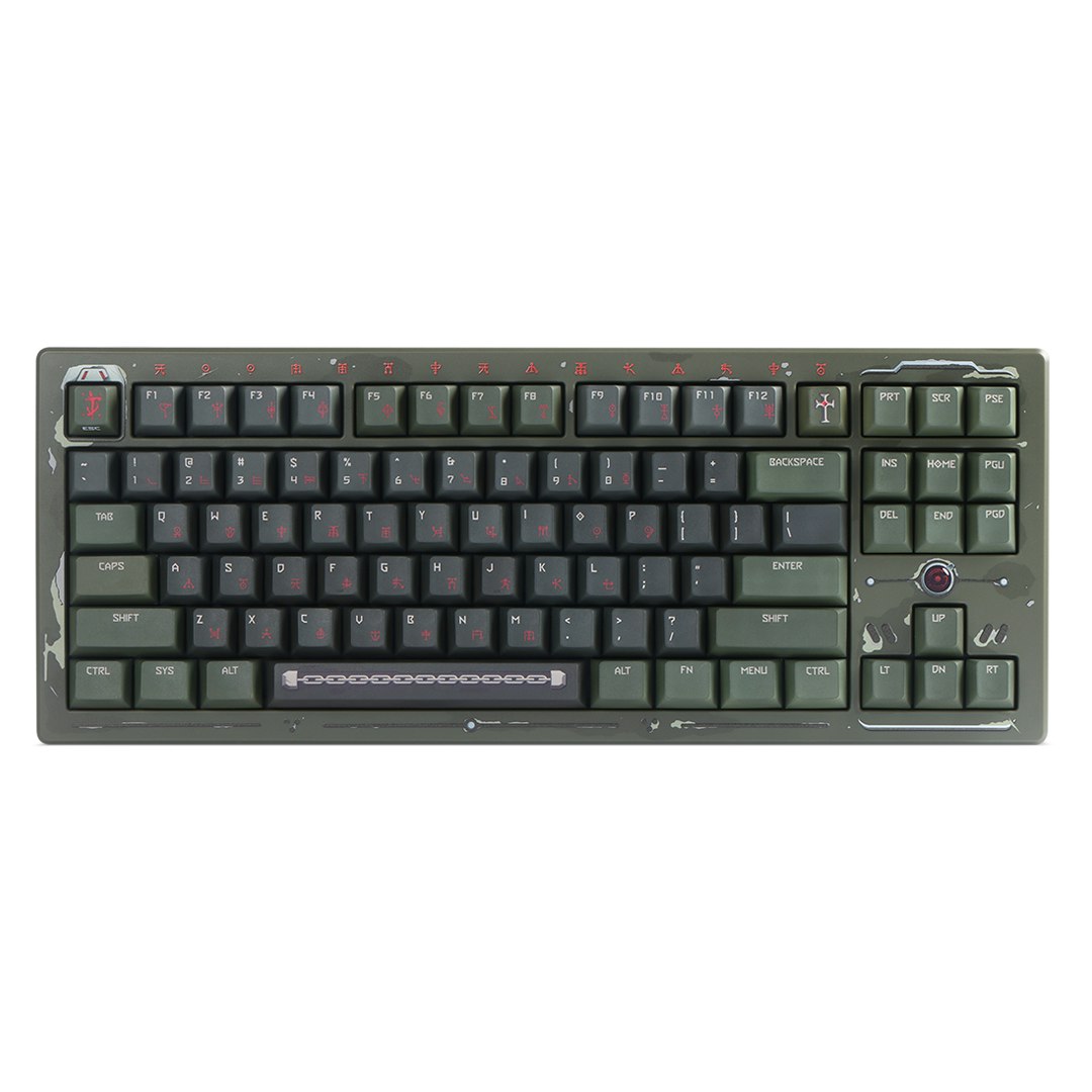 Drop + DOOM：The Dark Ages CSTM80 メカニカルキーボード