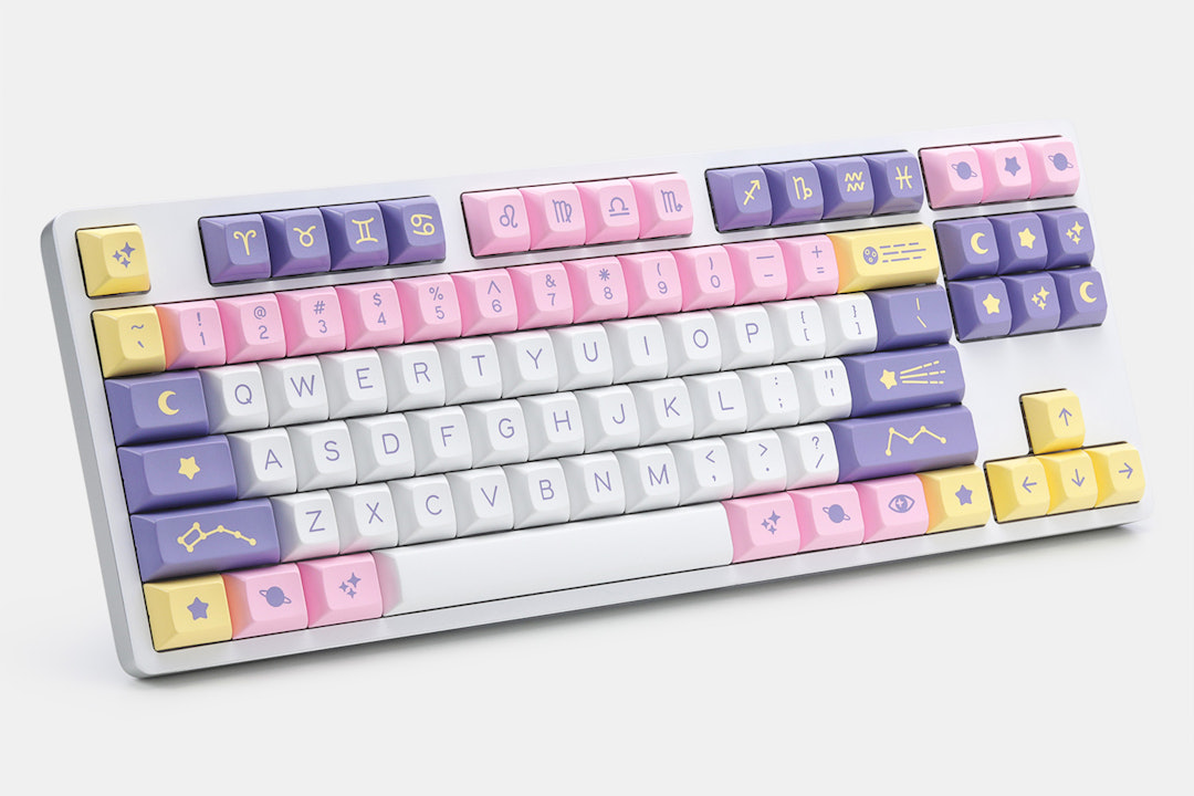 Drop DSA Astrolokeys Keycaps by sailorhg & cassidoo