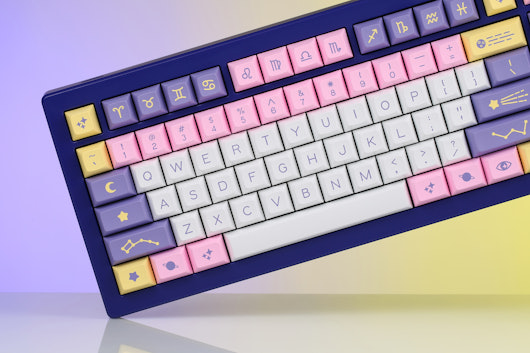 Drop DSA Astrolokeys Keycaps by sailorhg & cassidoo