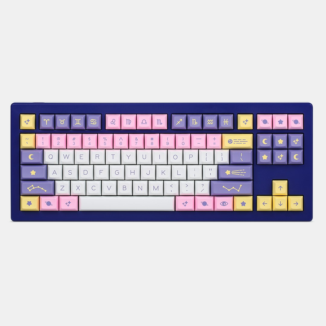 DSA Astrolokeys (Base Kit) + Gateron Cap v2 shops Milky Bundle for mryoshidasauce