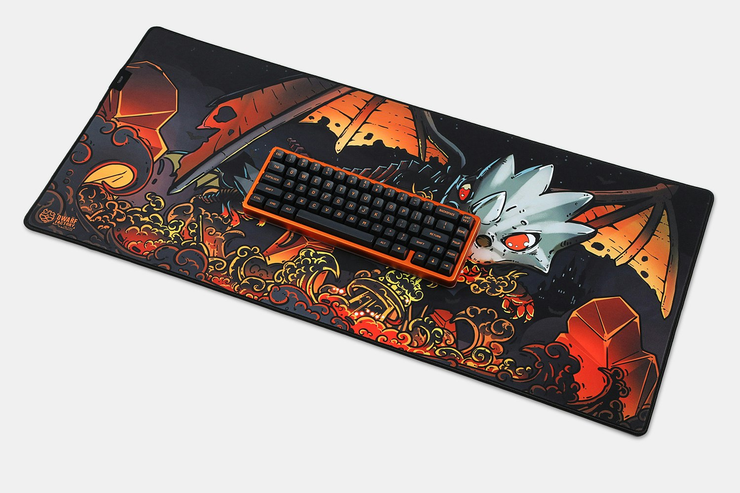 Drop + Dwarf Factory Gnarly Drakon Desk Mat