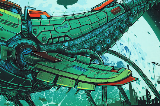 Drop + Dwarf Factory McWhale Desk Mat