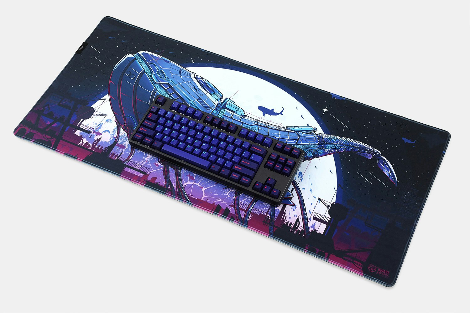 Drop + Dwarf Factory McWhale Desk Mat