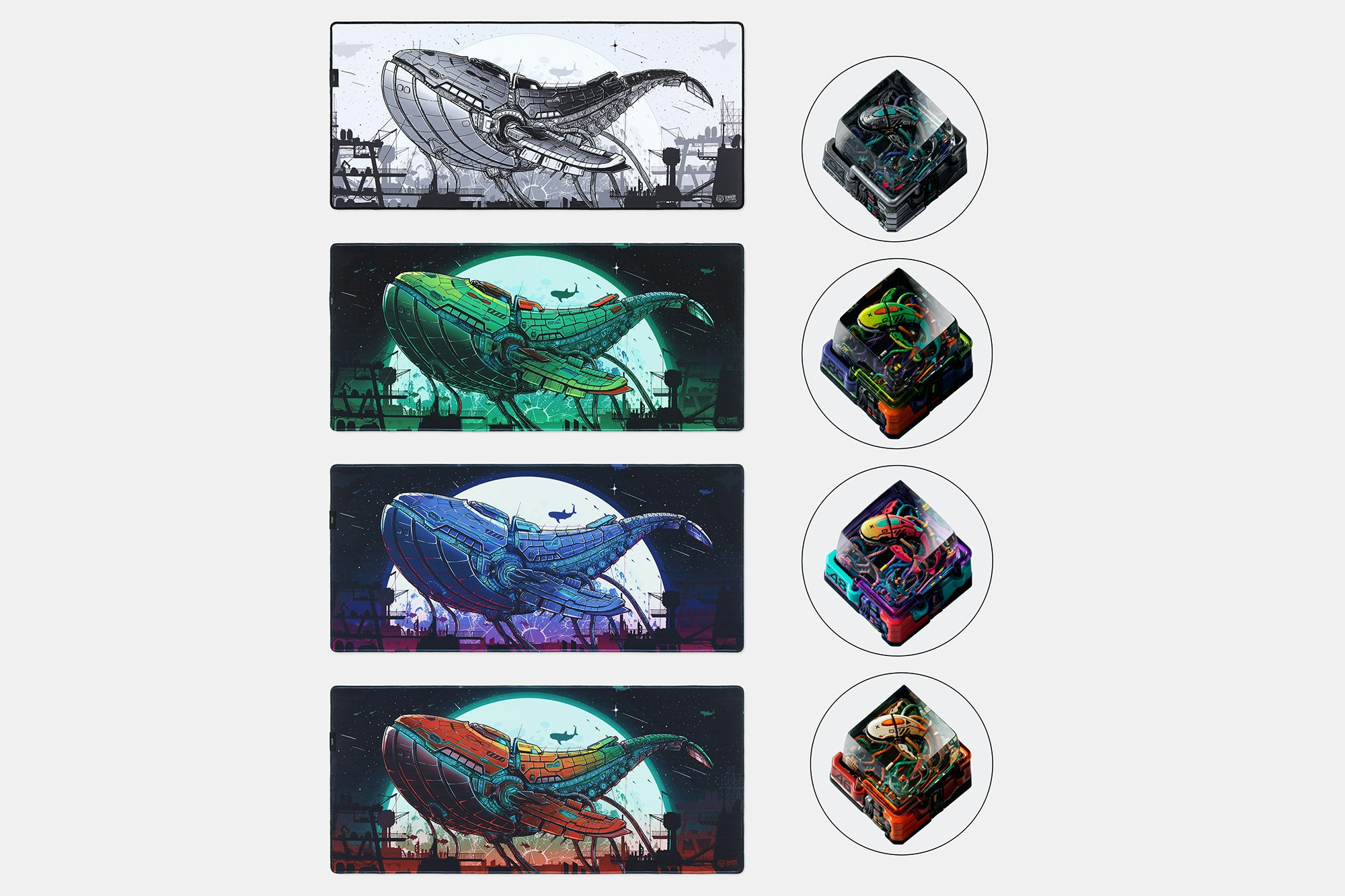 Drop + Dwarf Factory McWhale Desk Mat