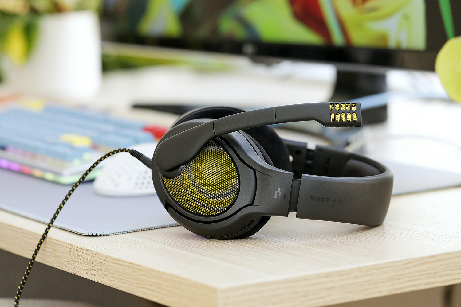 Drop + EPOS PC38X Yellow Gaming Headset Audiophile Headphones
