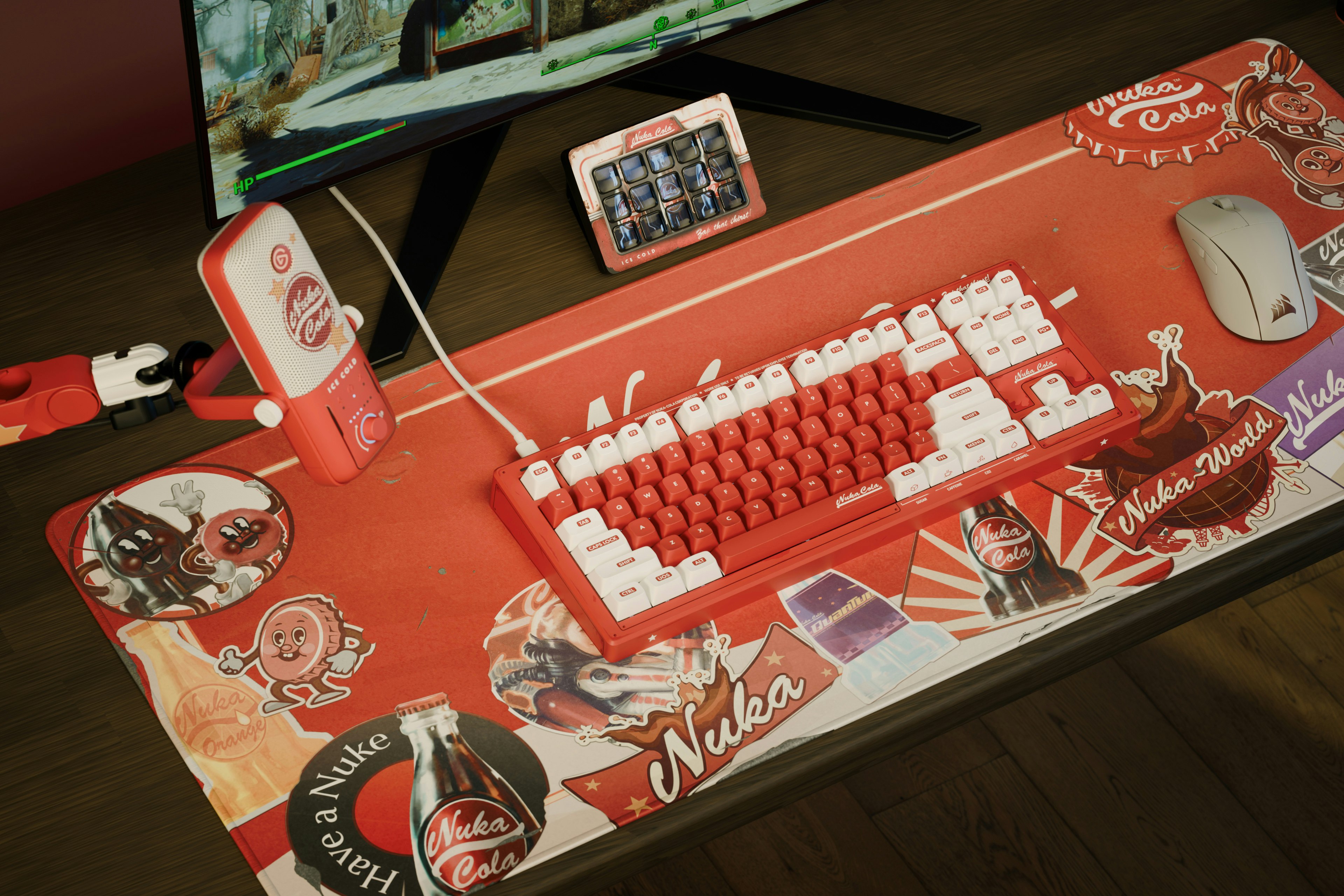 Drop + Fallout Nuka-Cola Desk Mat