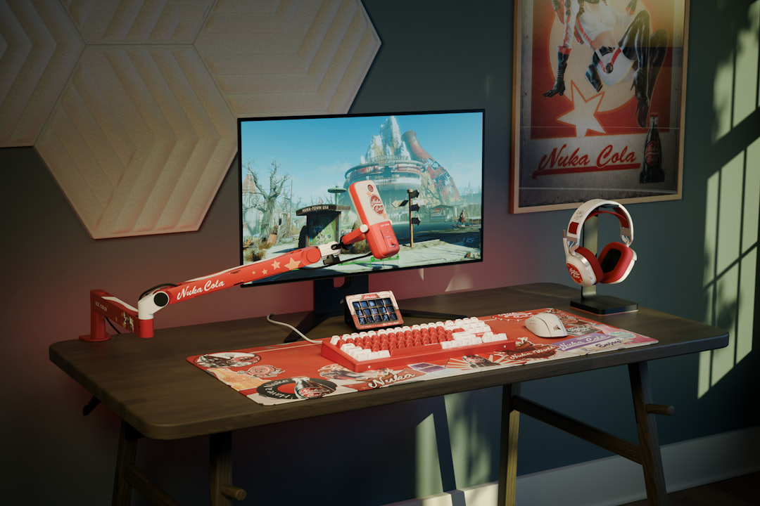 Drop + Fallout Nuka-Cola Desk Mat