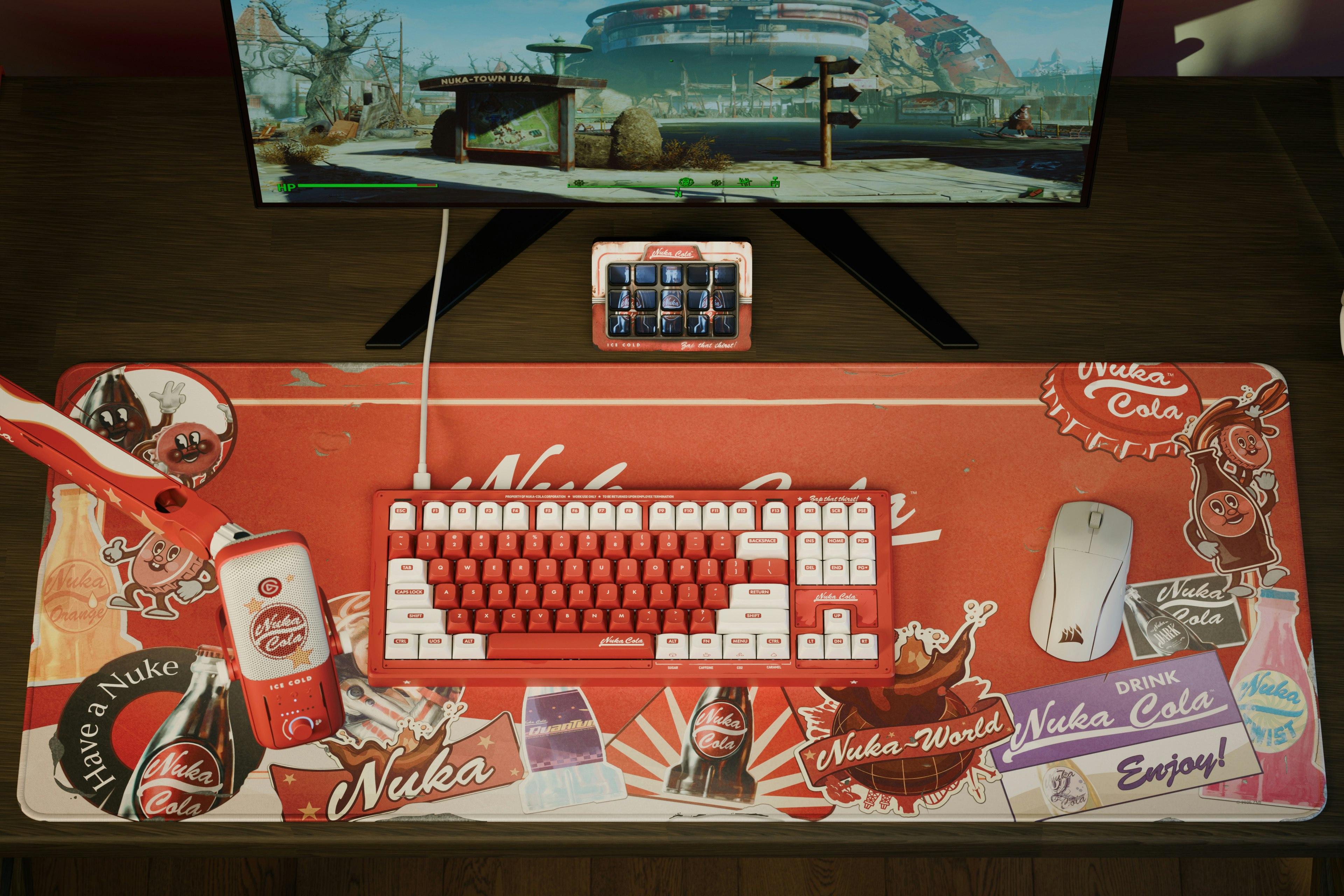 Drop + Fallout Nuka-Cola MT3 Keycap Set