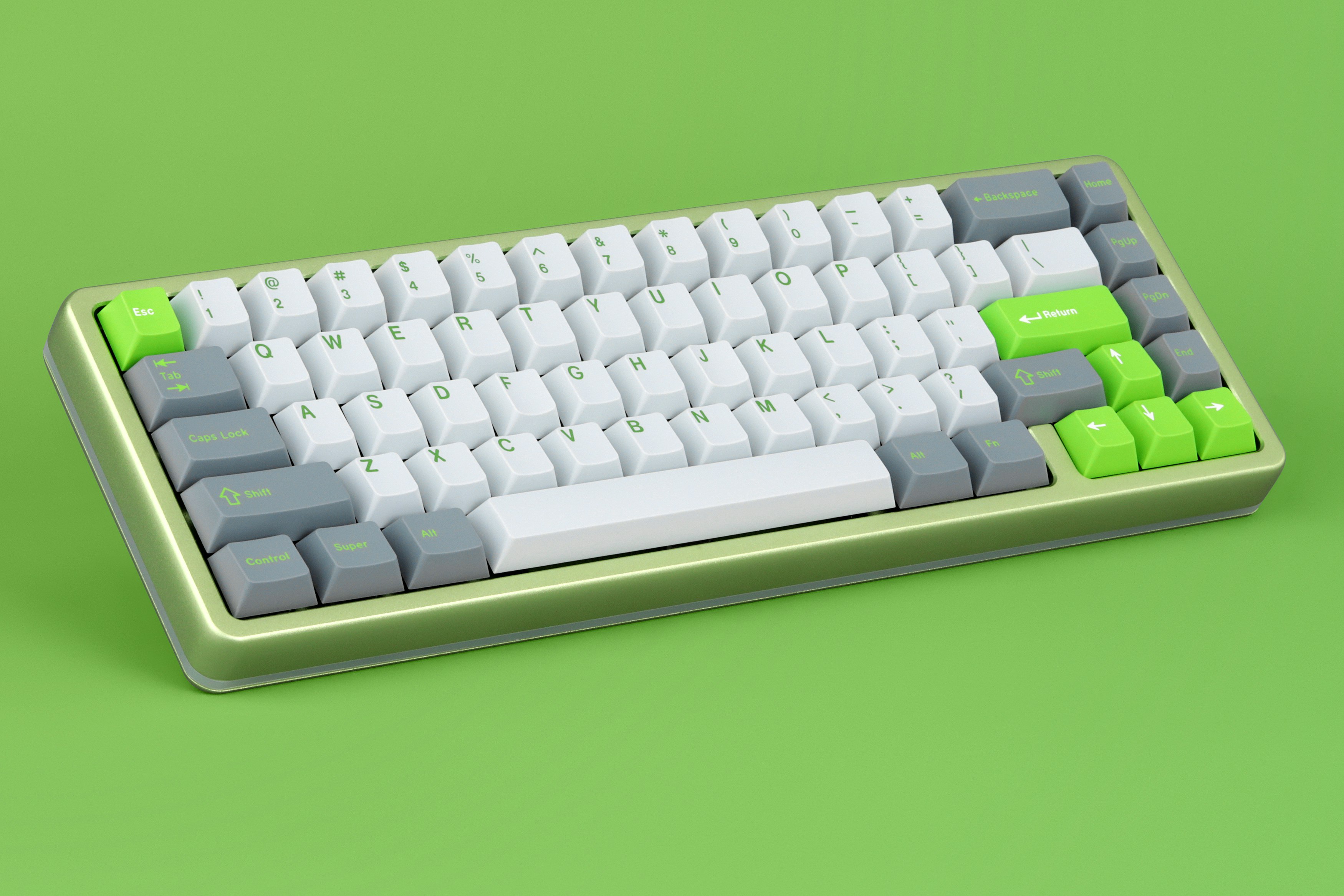 Drop GMK Lime Custom Keycap Set | Mechanical Keyboards | Custom