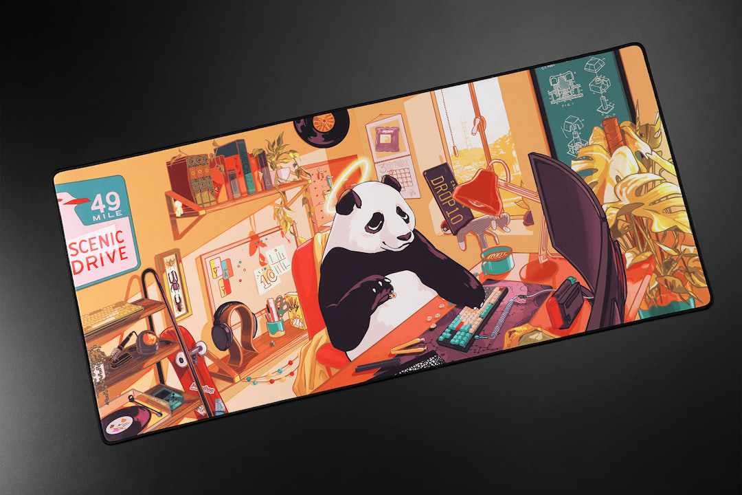 Drop Holy Panda X Desk Mat