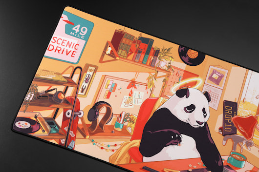 Drop Holy Panda X Desk Mat