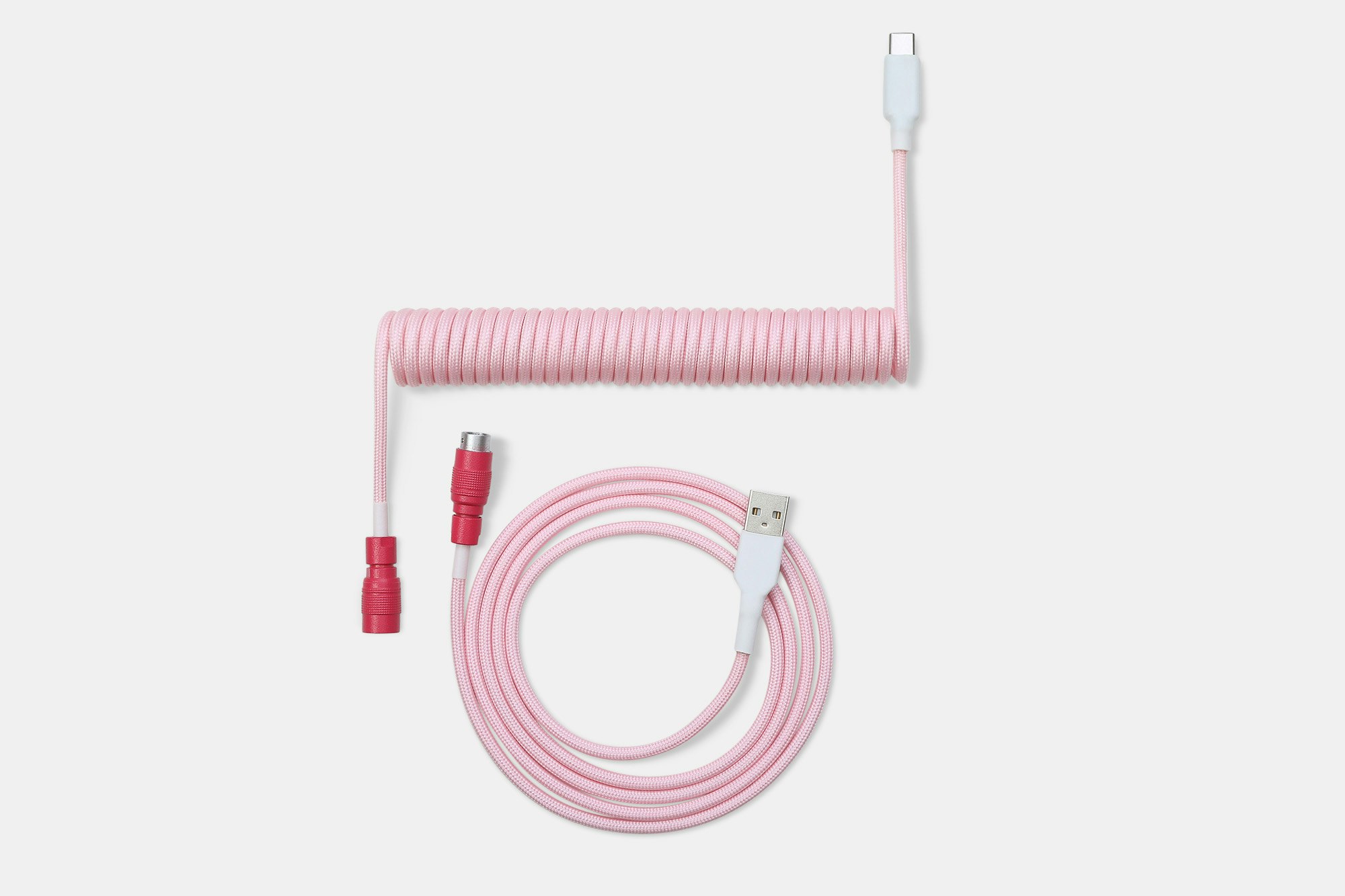 Drop Keyblossom Coiled YC8 Keyboard Cable