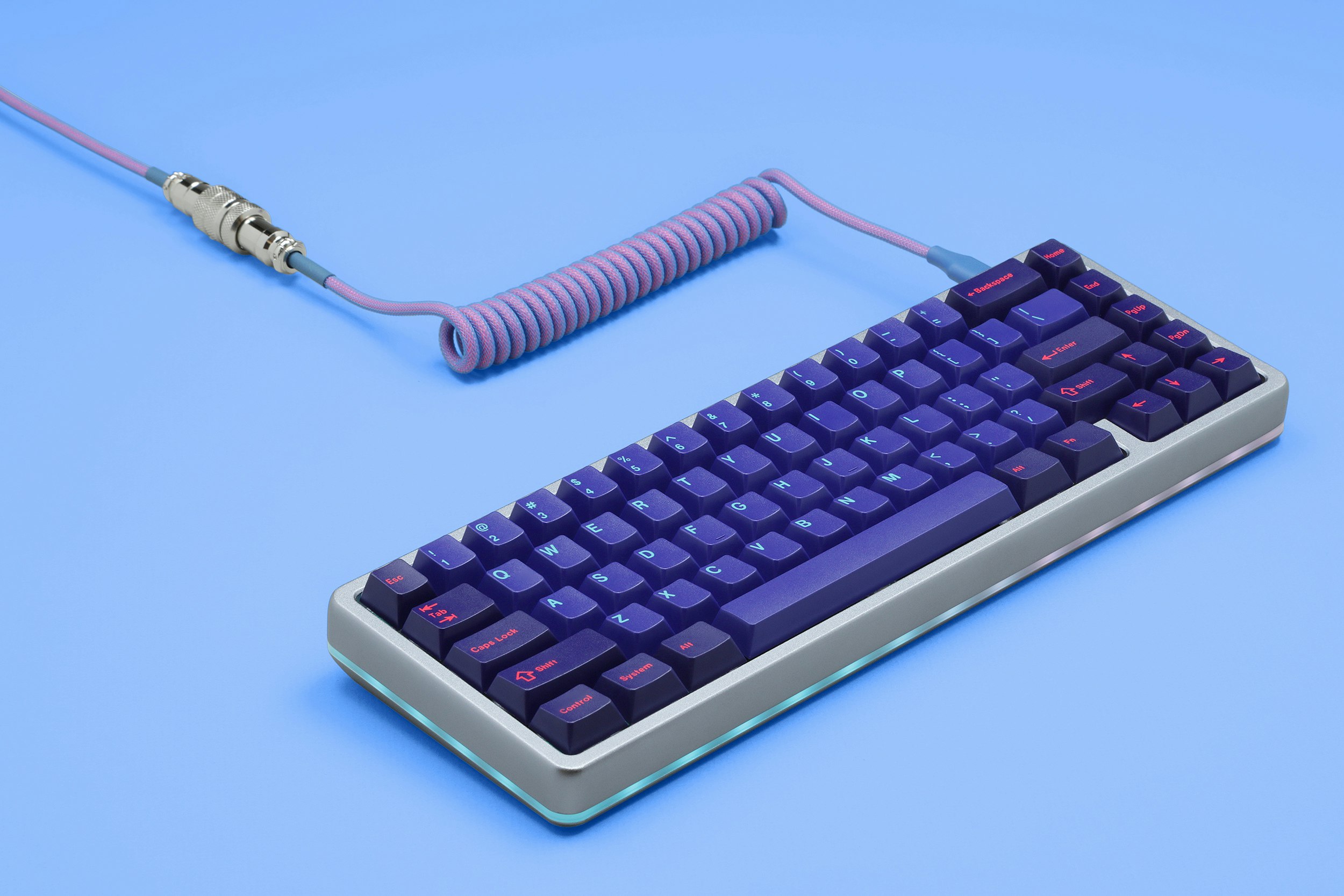 Drop Laser Coiled Aviator USB Cable