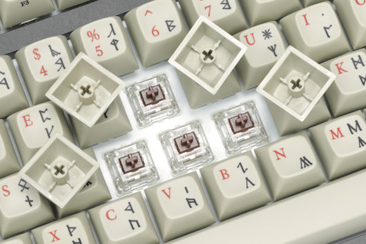 Drop + The Lord of the Rings™ MT3 Dwarvish Keycap Set