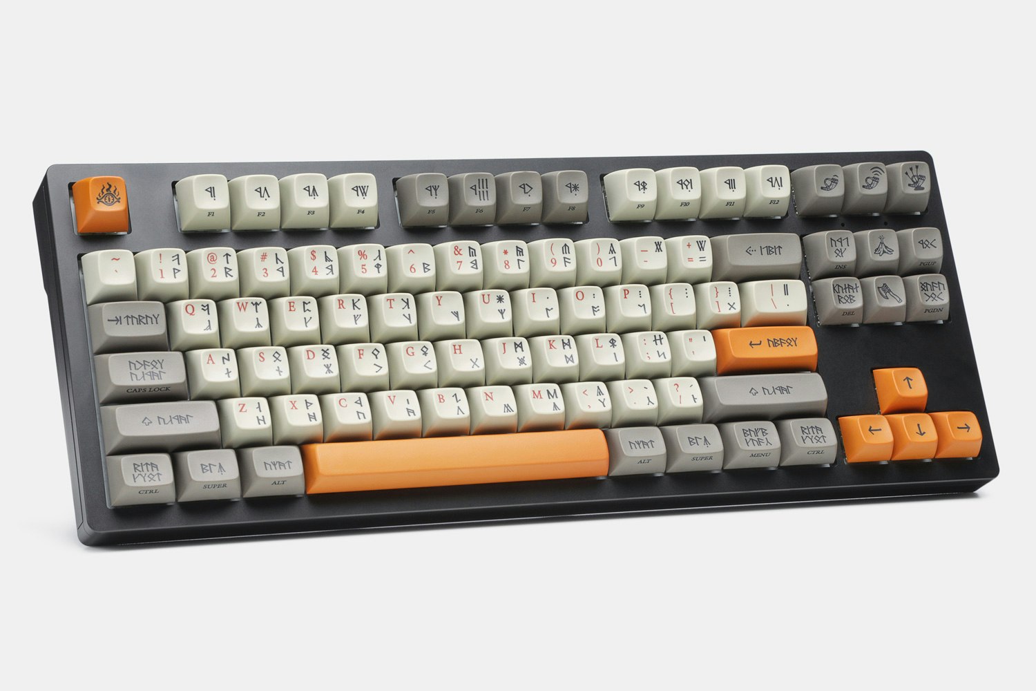 Drop + The Lord of the Rings MT3 Dwarvish Keycap Set