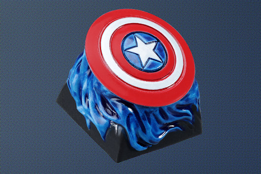 Drop + Marvel Cap's Shield Artisan Keycap