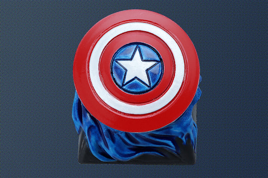 Drop + Marvel Cap's Shield Artisan Keycap