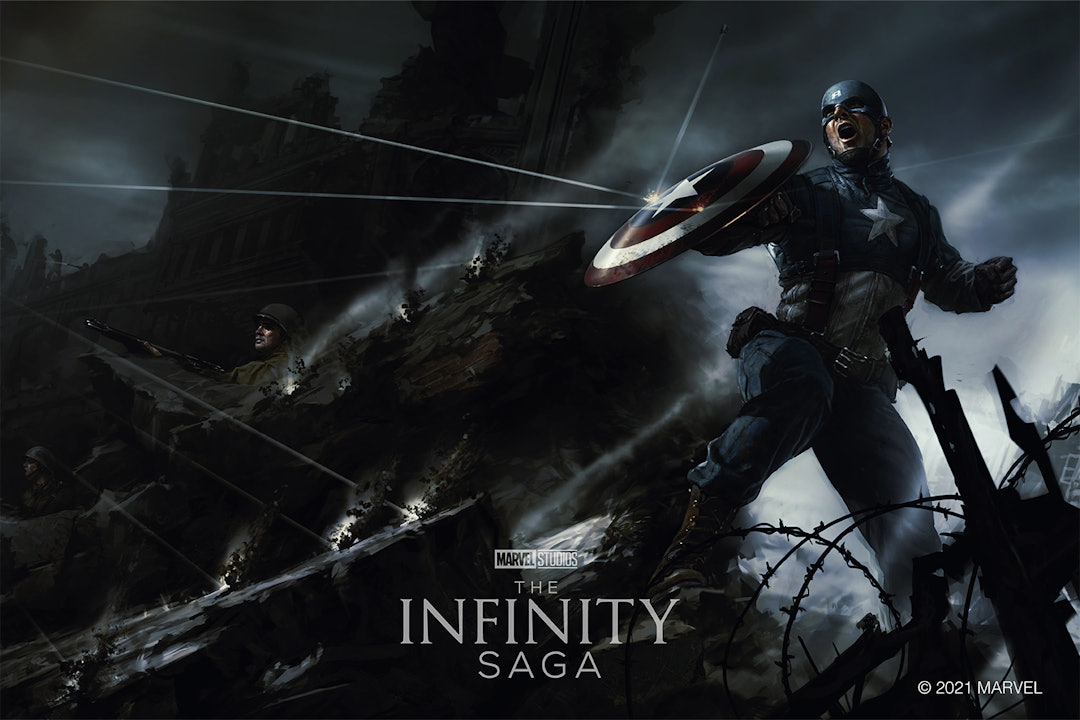 Drop + Marvel Captain America Desk Mat