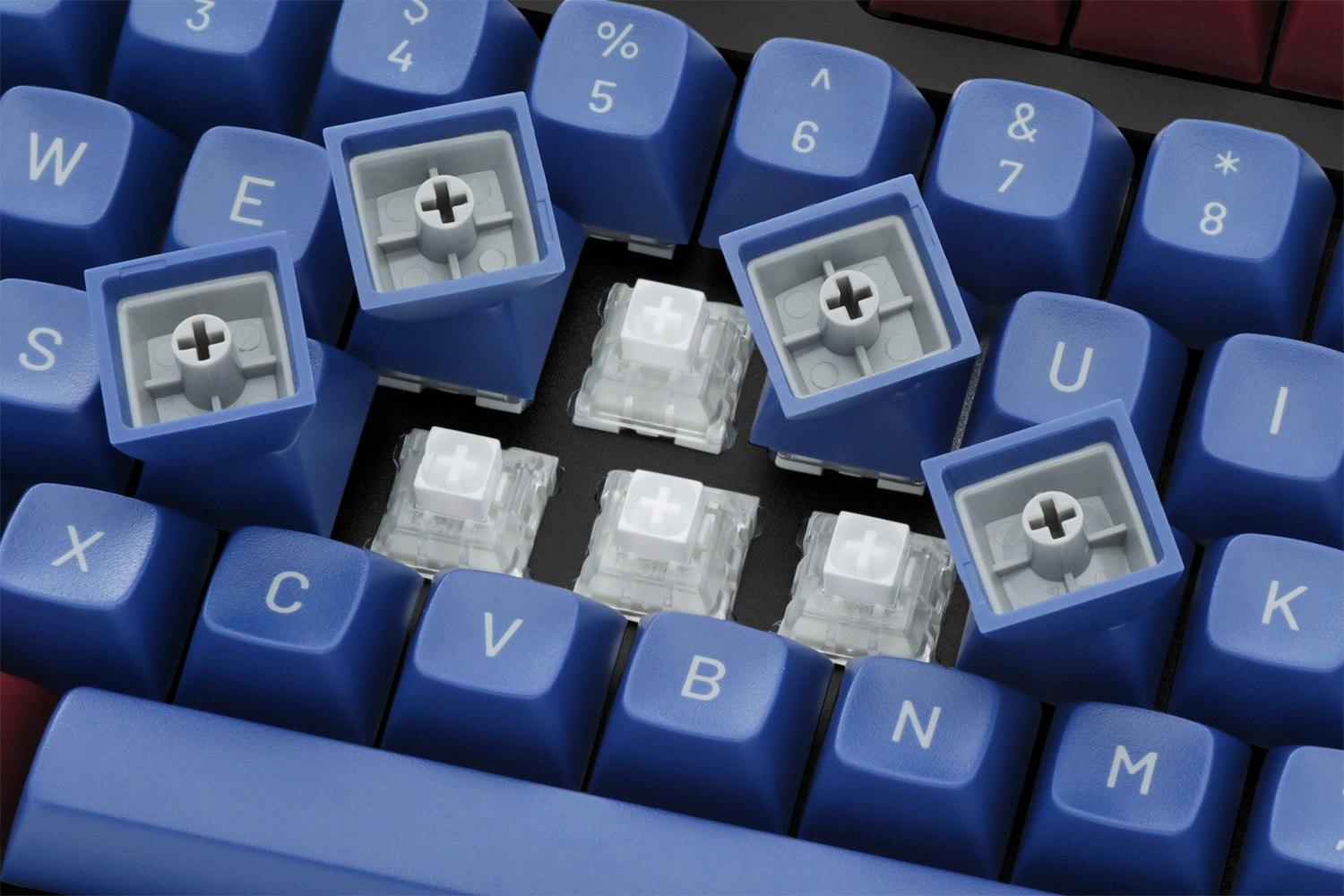 Drop + Marvel Captain America Keycap Set