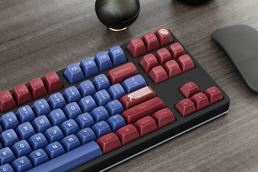 Drop + Marvel Captain America Keycap Set