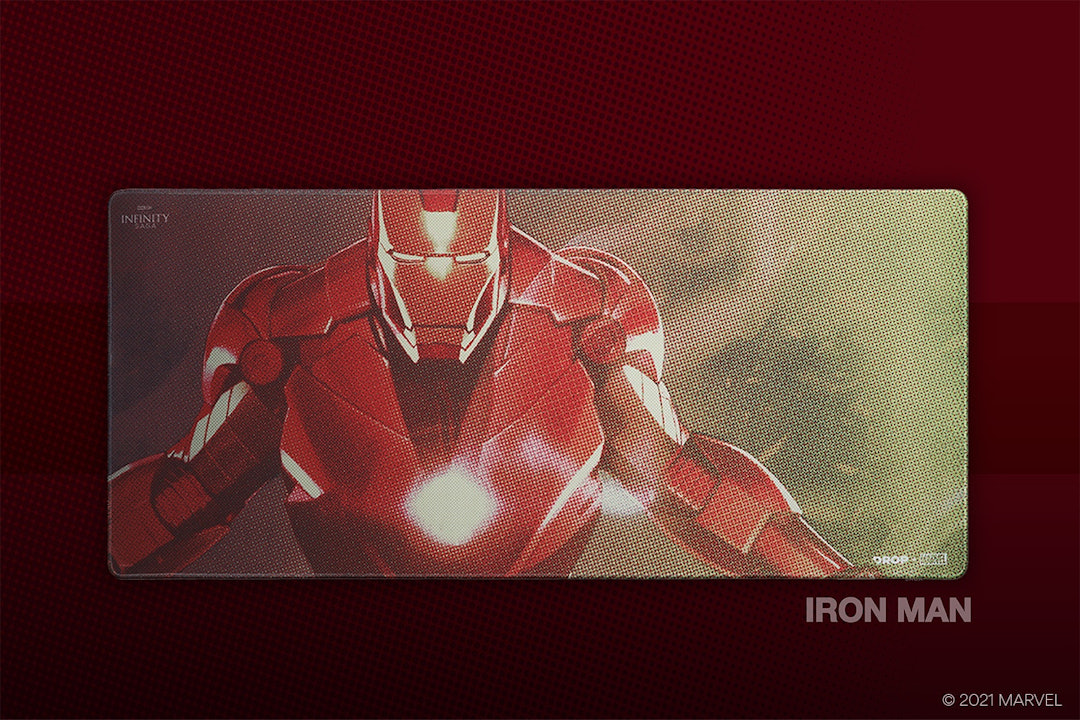 Drop + Marvel Iron Man Keycap Set