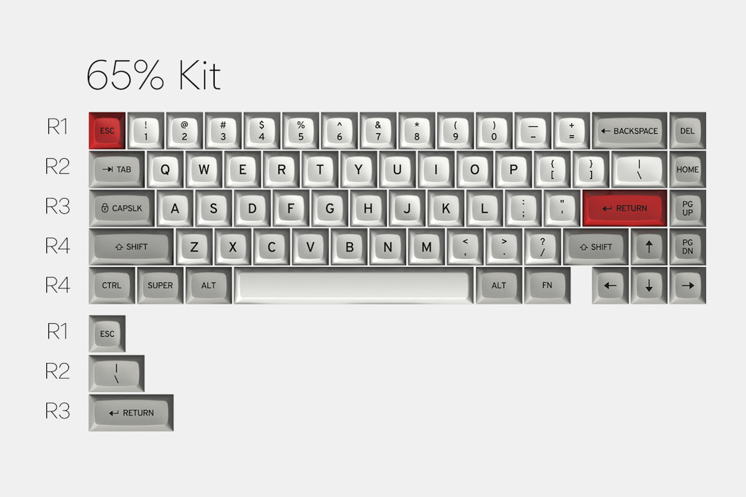 Drop + Matt3o MT3 /dev/tty Keycap Set