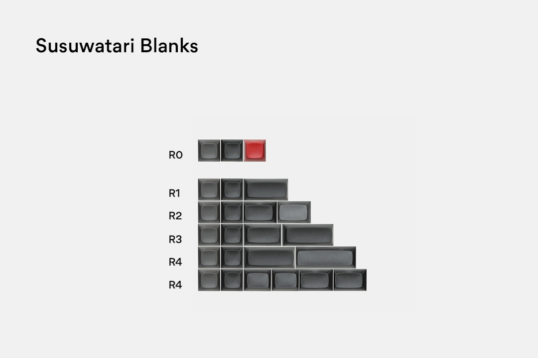 Drop + Matt3o MT3 Susuwatari Custom Keycap Set