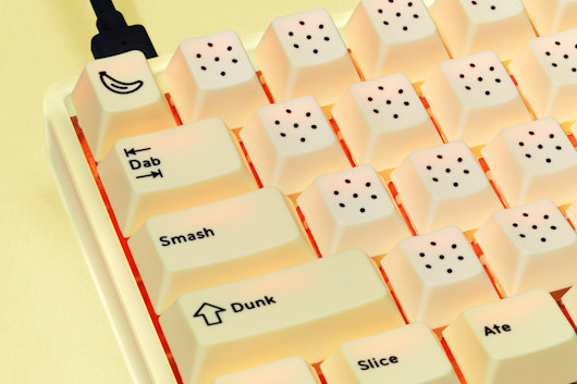 Drop + MiTo DCD Banana Keycap Set