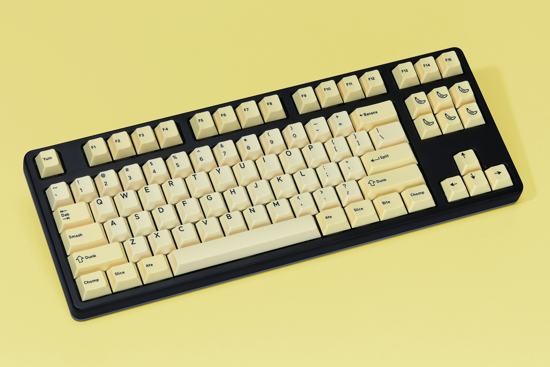 Drop + MiTo DCD Banana Keycap Set