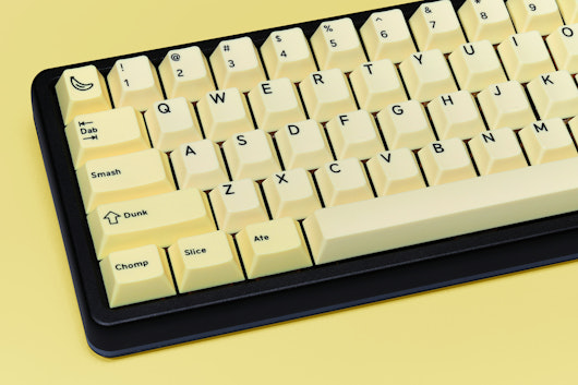 Drop + MiTo DCD Banana Keycap Set