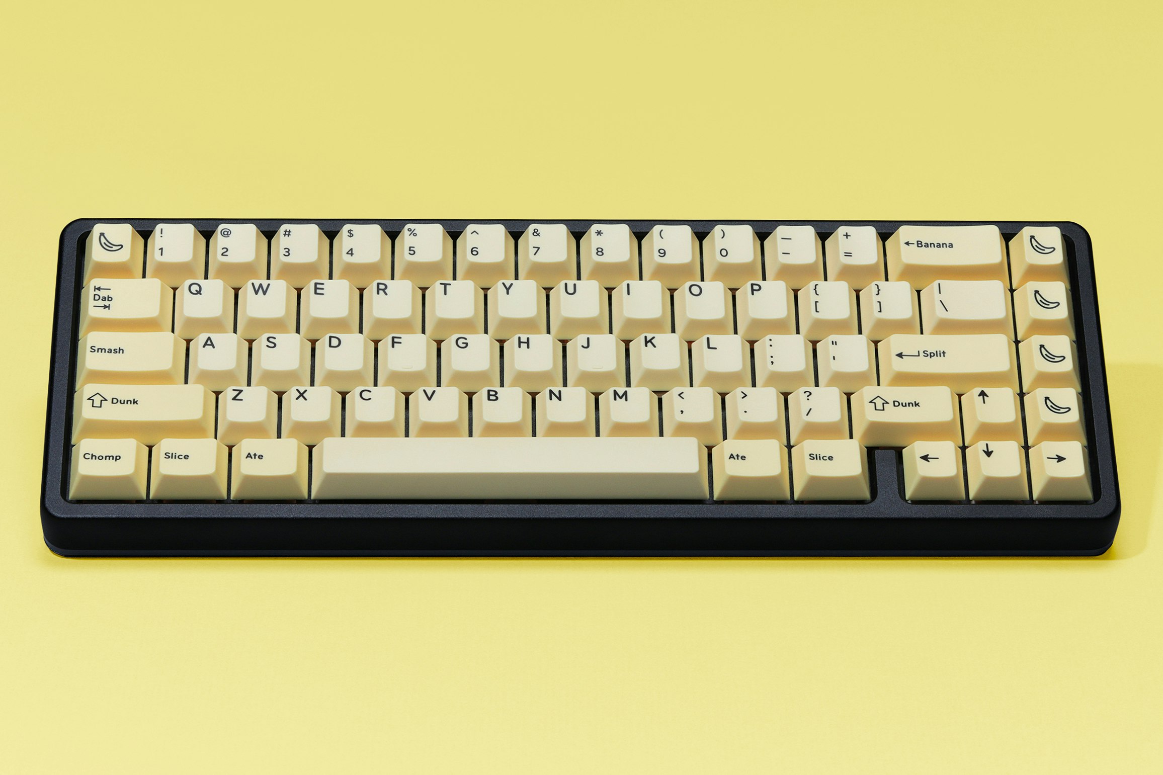 Drop + MiTo DCD Banana Keycap Set