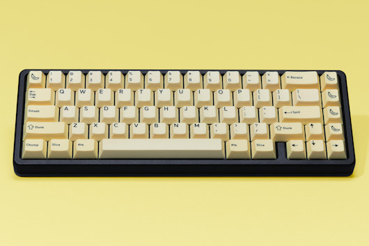 Drop + MiTo DCD Banana Keycap Set