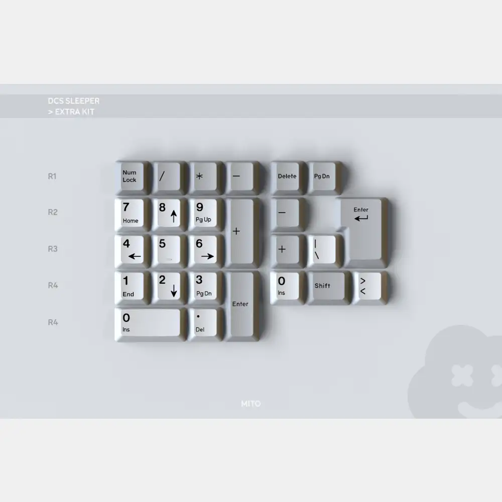 Drop + MiTo DCS Sleeper Custom Keycap Set | DCS Profile Keycaps | DSA ...