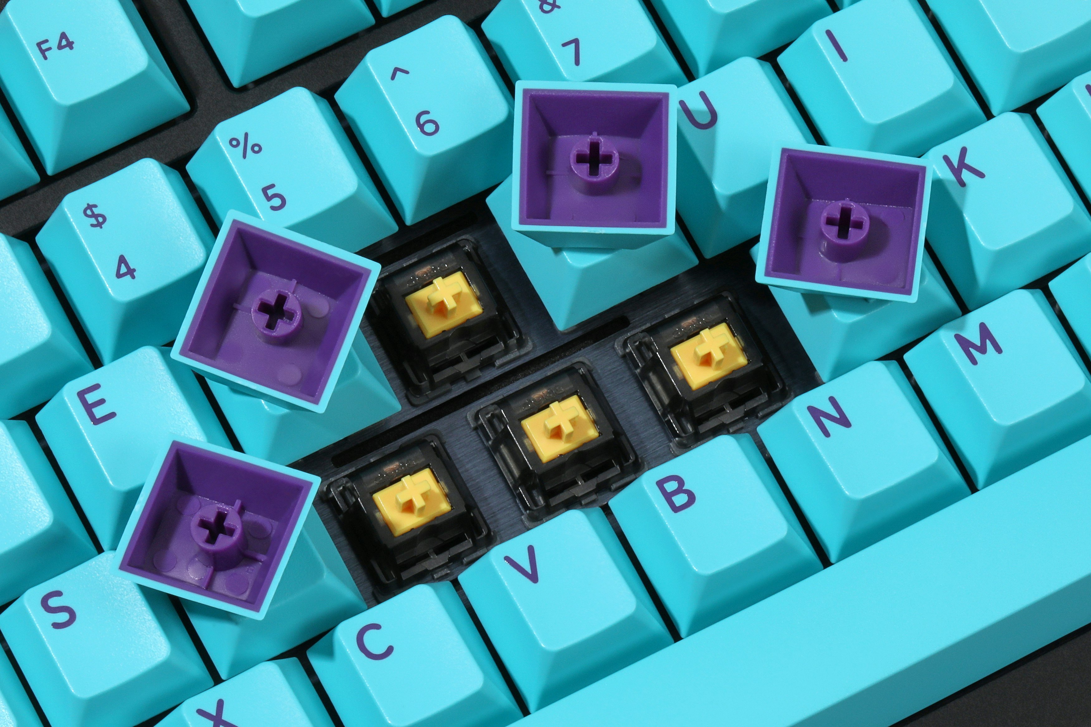 Drop + MiTo DCX Cyanlet Keycap Set