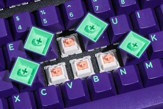 Drop + MiTo DCX Cyber Keycap Set