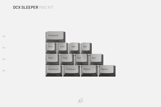 Drop + MiTo DCX Sleeper Keycap Set