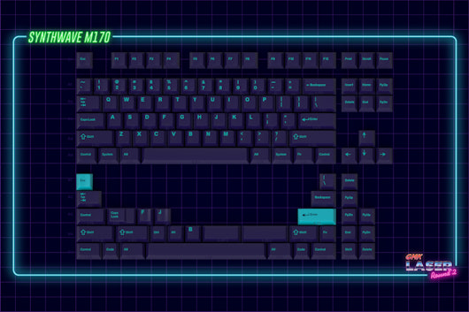 Drop + MiTo GMK Laser Custom Keycap Set
