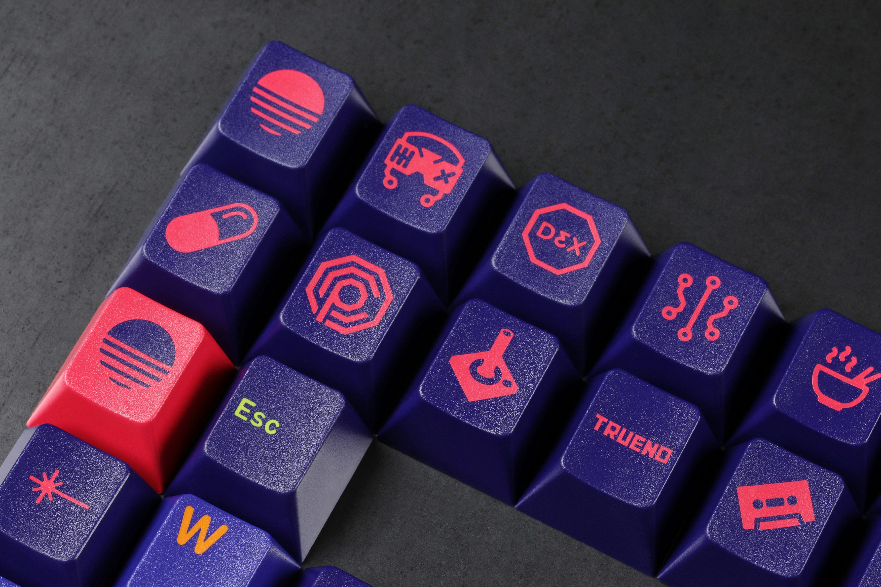Drop + MiTo GMK Laser Novelty Keycaps
