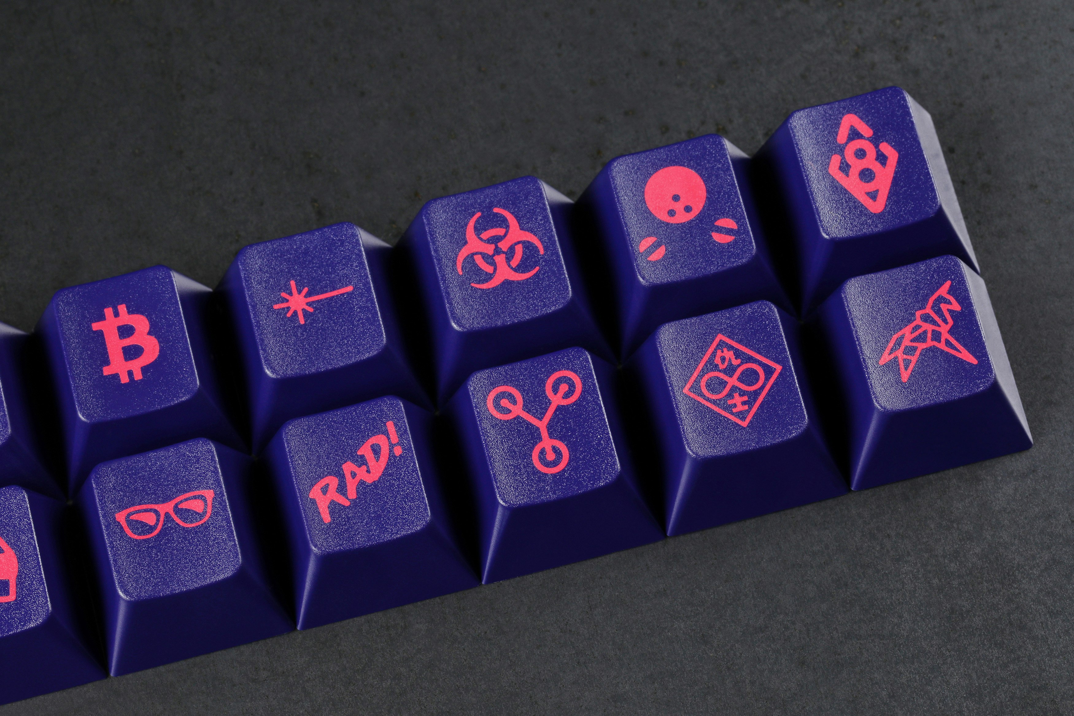 Drop + MiTo GMK Laser Novelty Keycaps