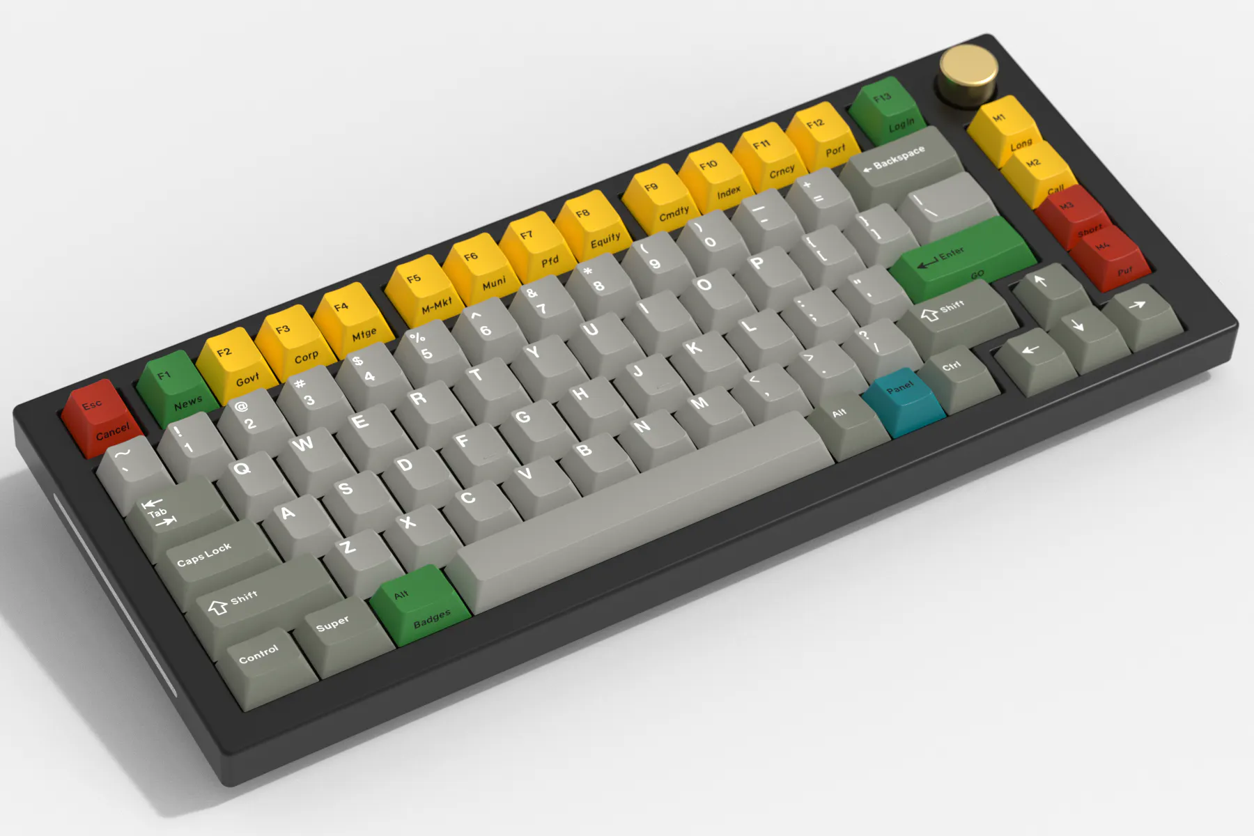 Drop + MiTo GMK Trader Custom Keycap Set | Cherry Profile Keycaps