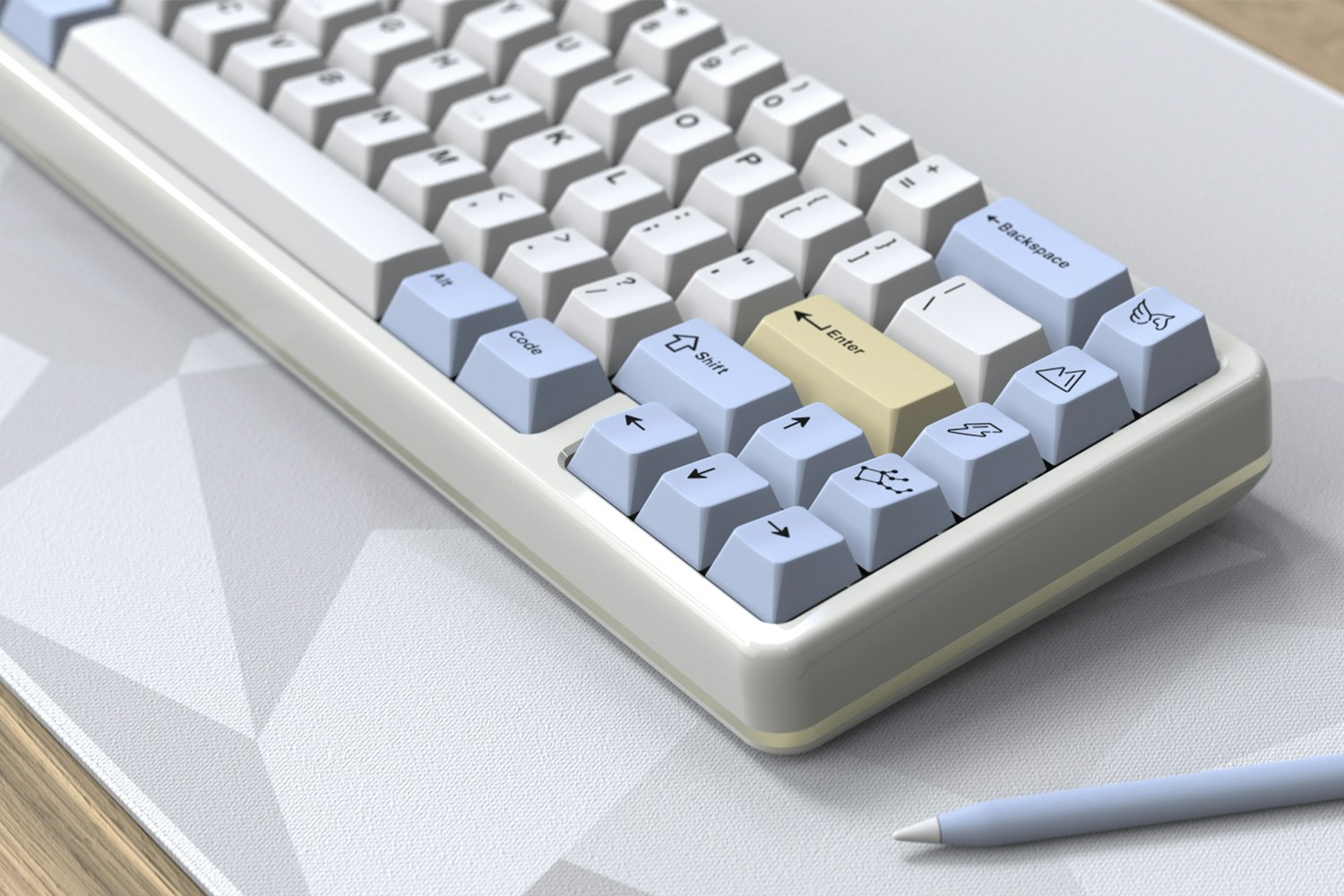 Drop + MiTo DCD Pegaso Custom Keycap Set