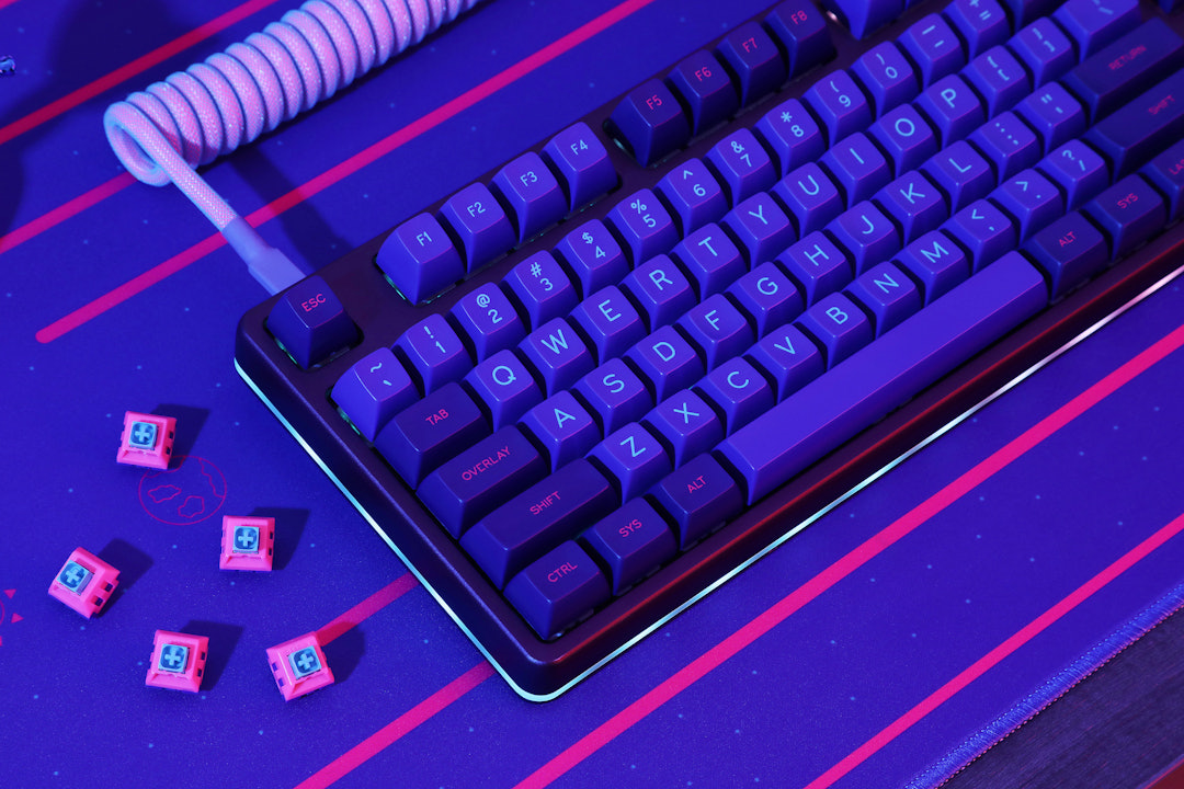 Drop + MiTo SA Laser Custom Keycap Set
