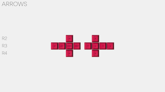 Drop + MiTo SA Laser Custom Keycap Set