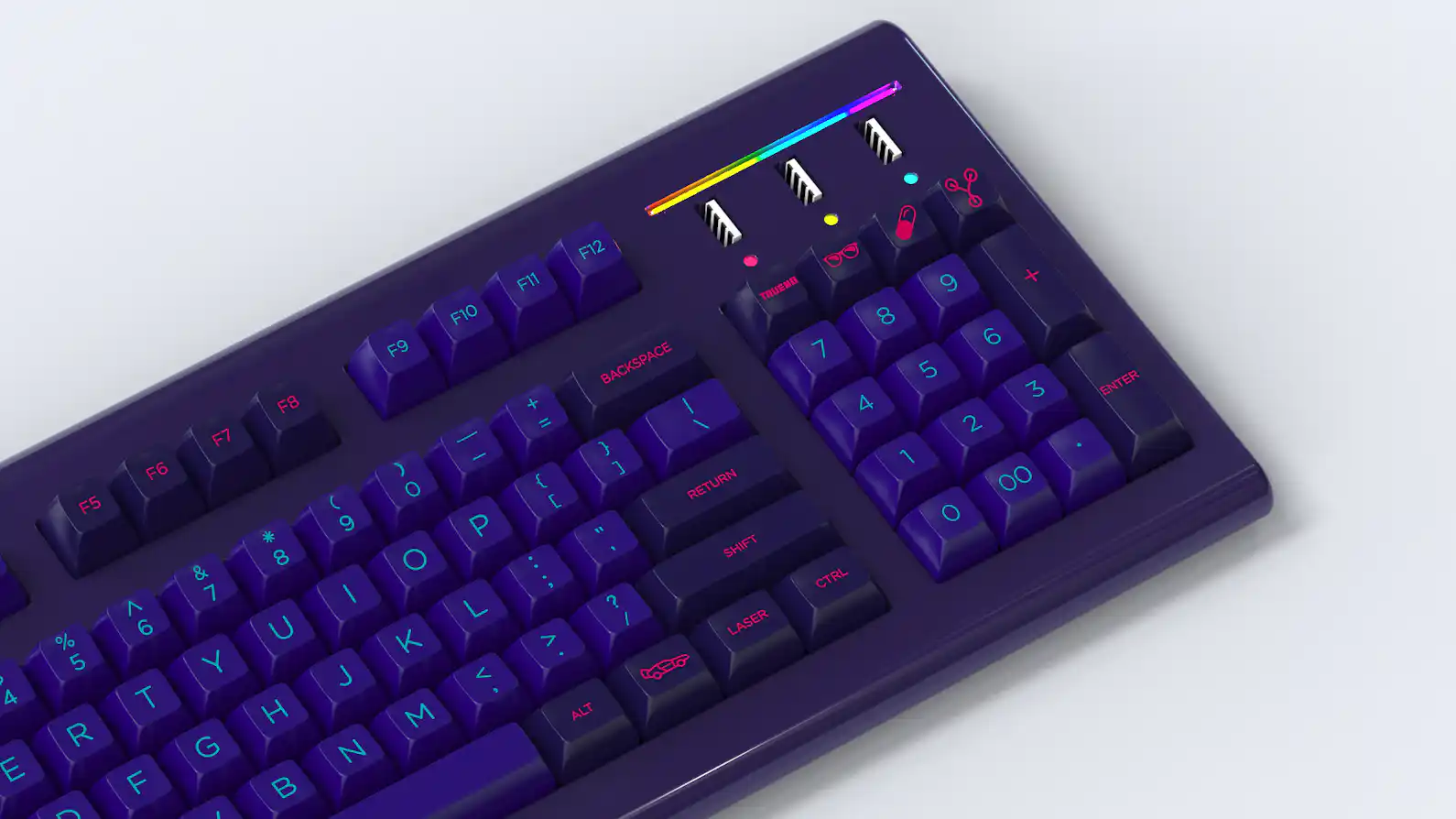 Drop + MiTo SA Laser Custom Keycap Set | Mechanical Keyboards | Keycaps ...
