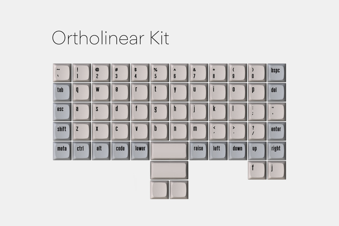 Drop + MiTo XDA Canvas Keycap Set