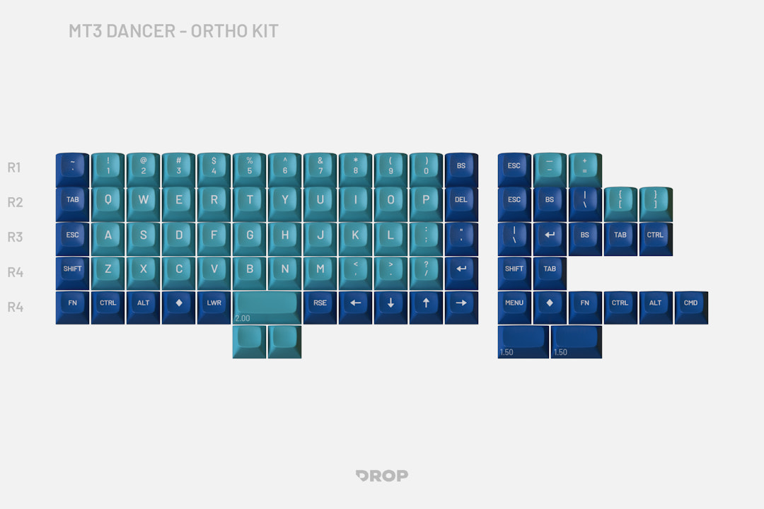 Drop MT3 Dancer Keycap Set