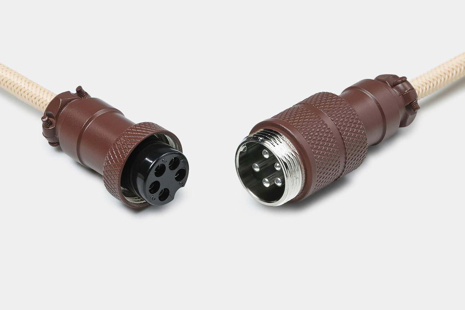 Drop + Noctua Coiled Aviator Keyboard Cable Mechanical Keyboards