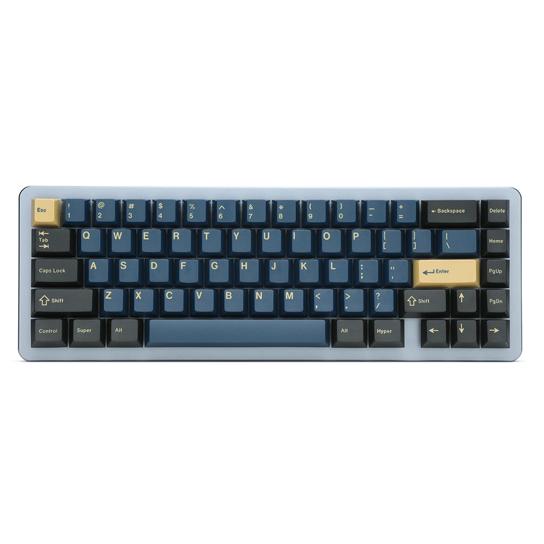 blue keycaps gmk